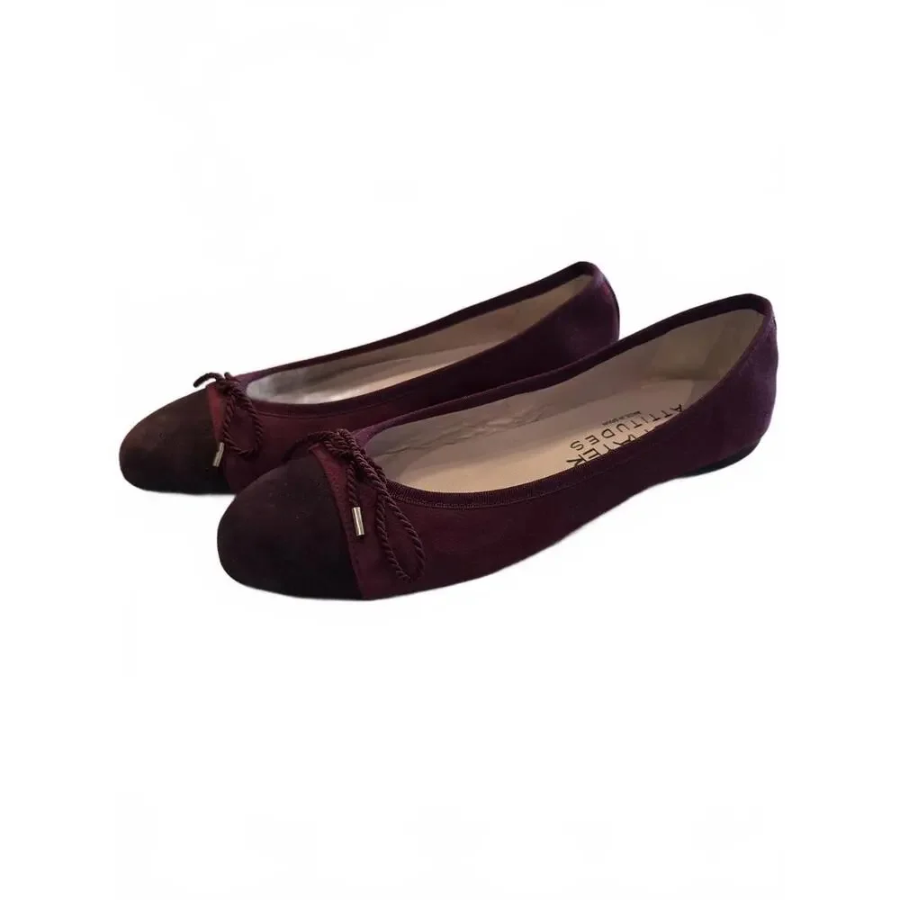 Paul Mayer Candy Suede Ballet Flat -Size 7B‎ -NIB